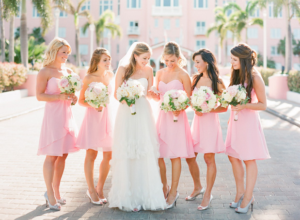 Pink Beach Bridesmaid Dresses Discount ...